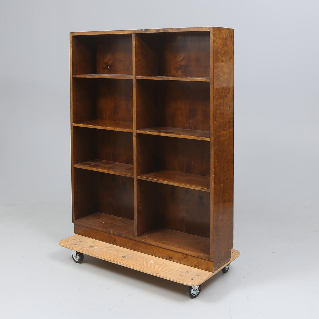 An art deco bookcase, 1930s.