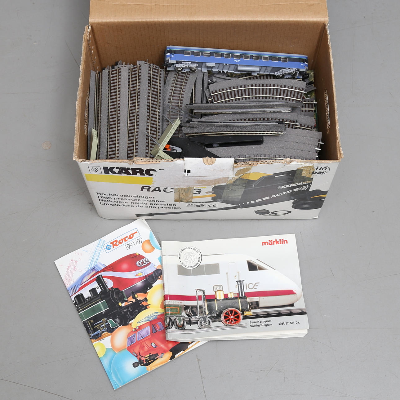 TÅGBANEDELAR, bland annat Märklin.