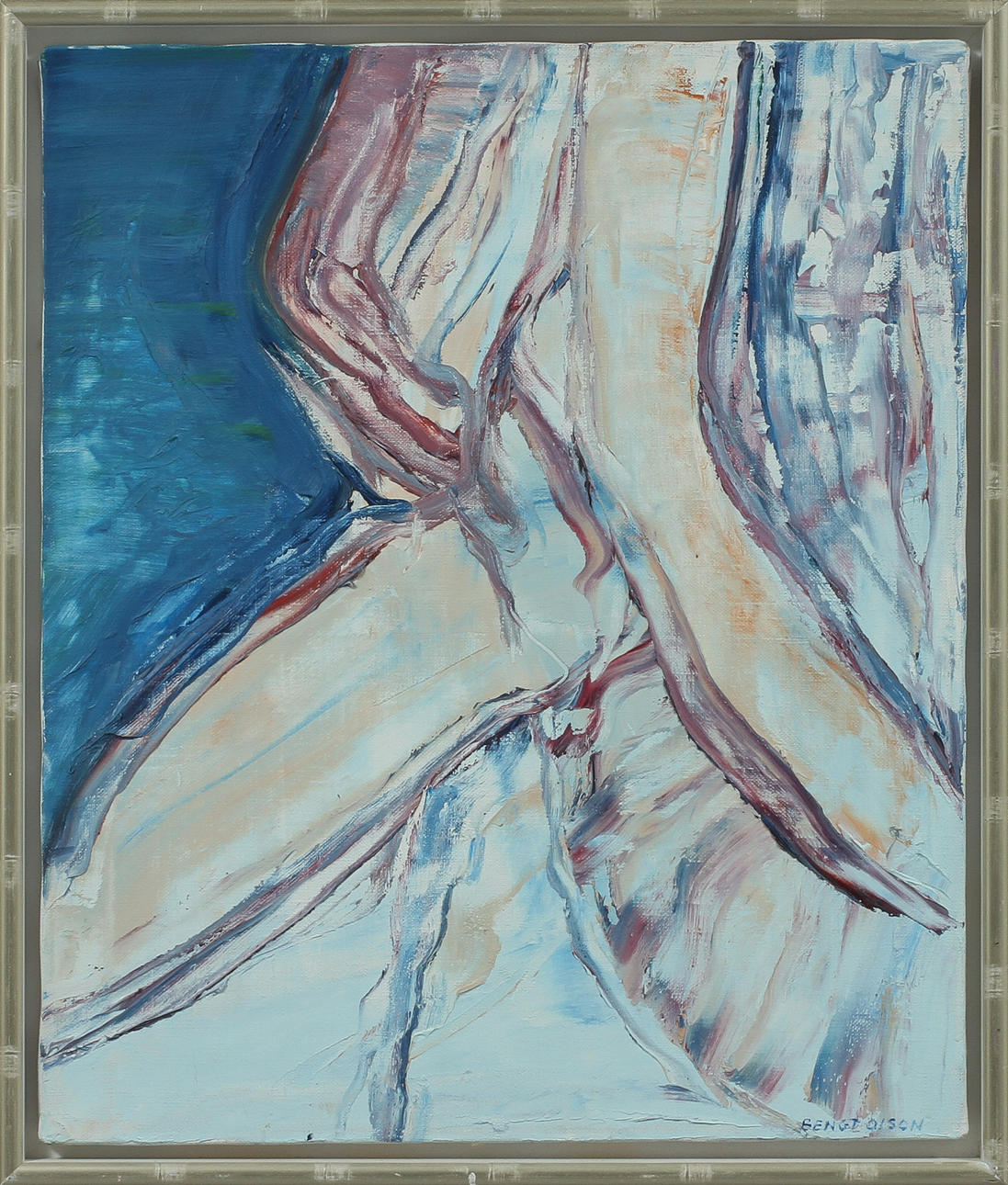 BENGT OLSON. Olja på duk, signerad, daterad 1987.