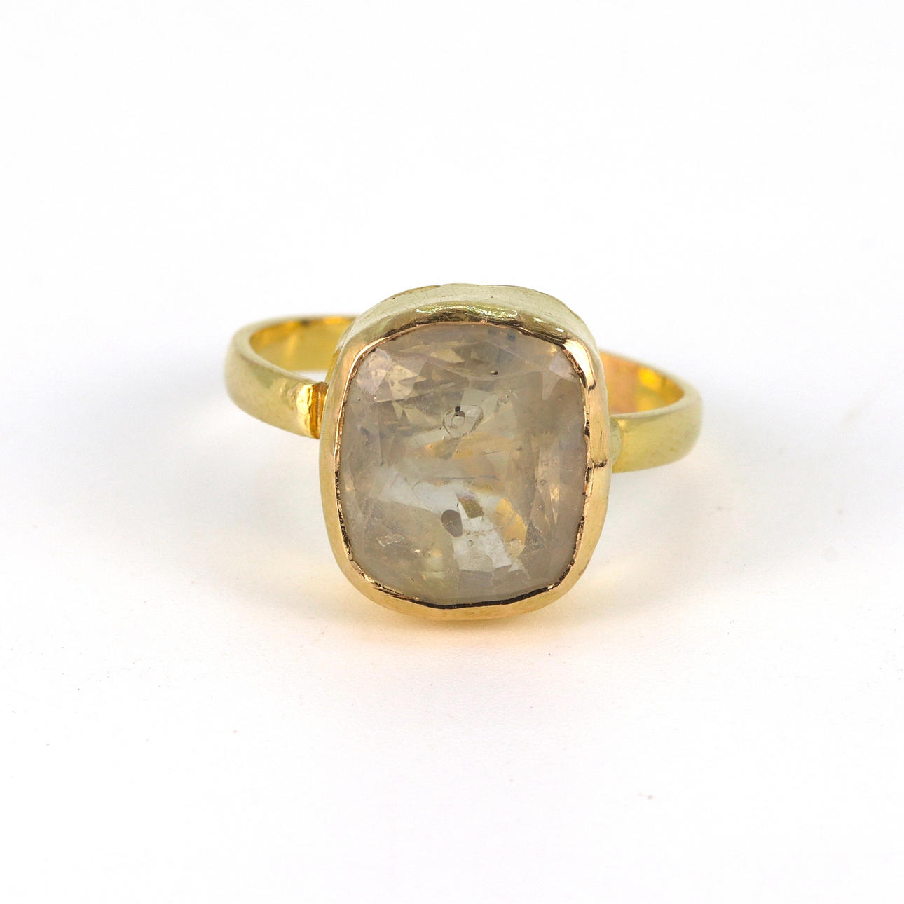 18K GOLD SAPPHIRE (3,75CT) SET RING. Jewellery & Gemstones - Rings ...