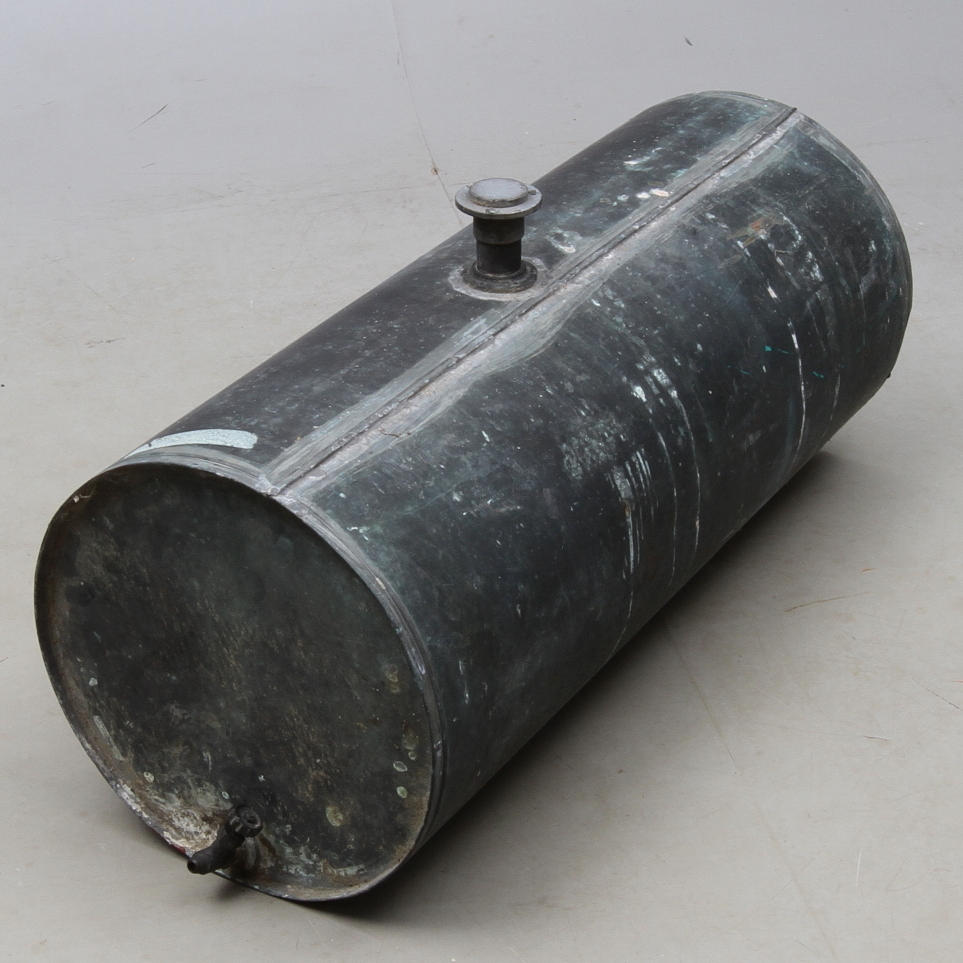 BRÄNSLETANK, för båt, koppar, 1900-tal.