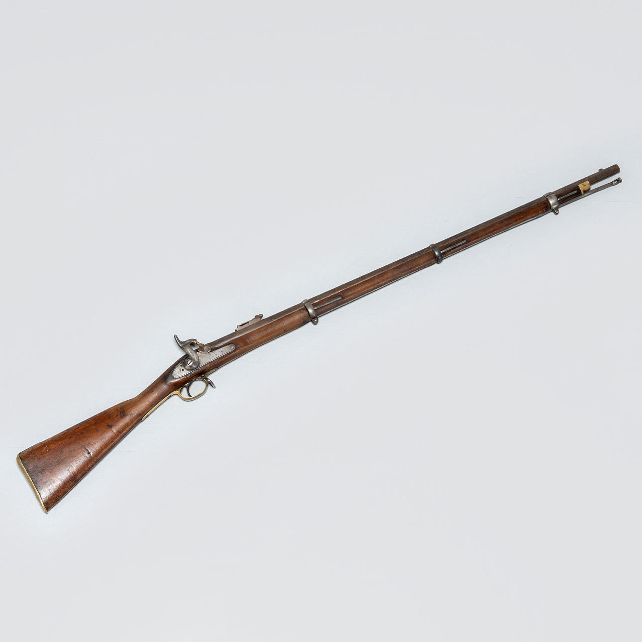 A converted breech-loading rifle, British Enfield Pattern, 1853 ...