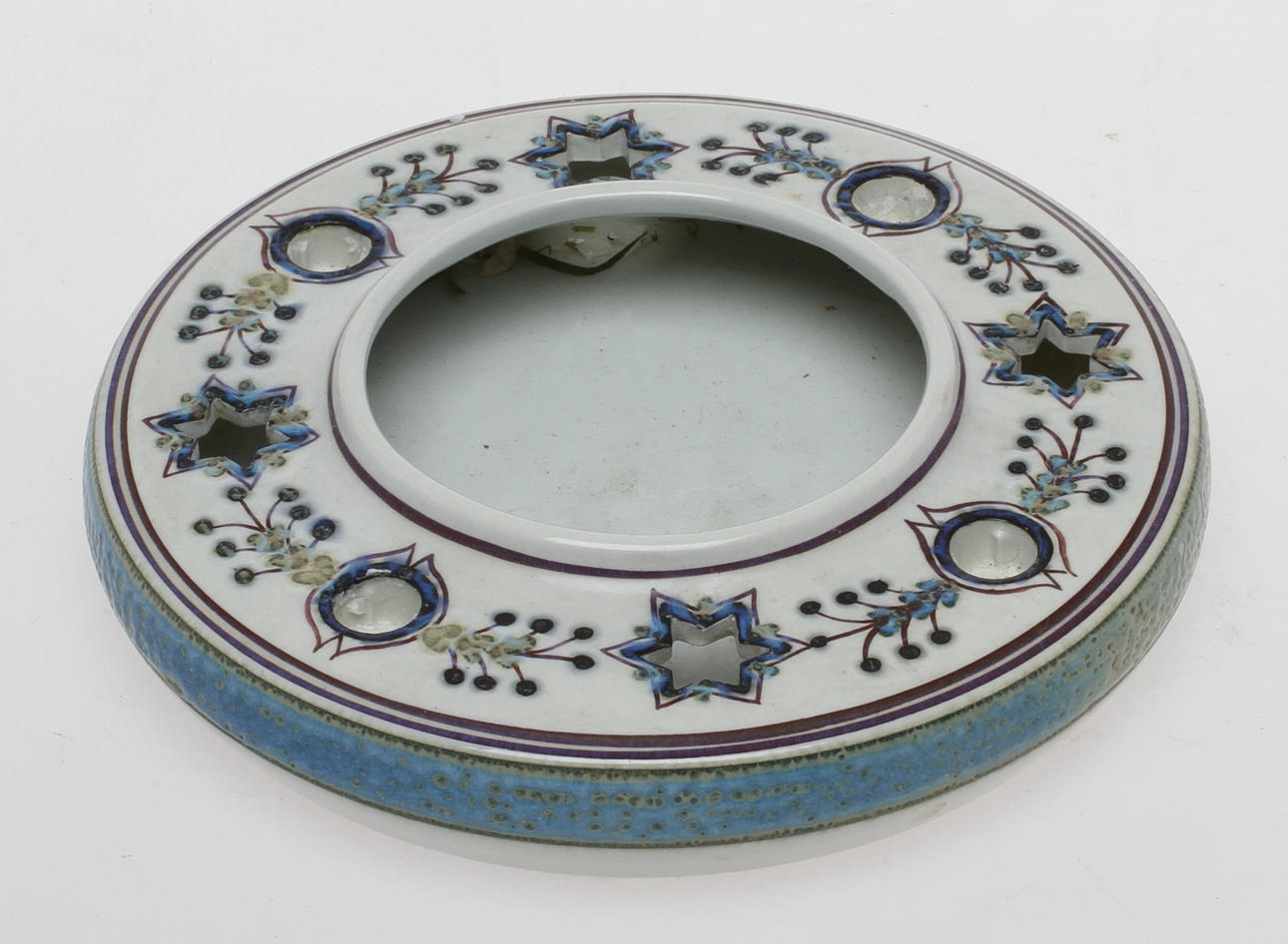 LJUSSTAKE, porslin, Royal Copenhage.