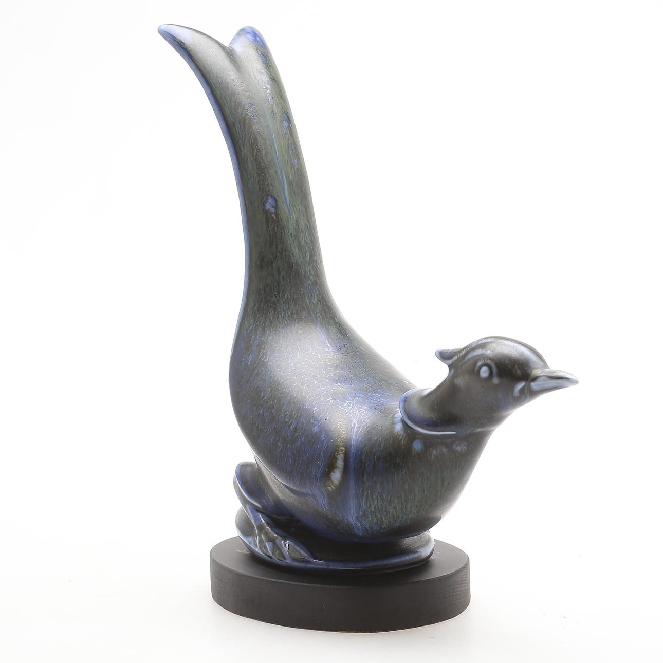 FIGUR, stengods, Fasan, Gunnar Nylund, Rörstrand, 1900-tal.