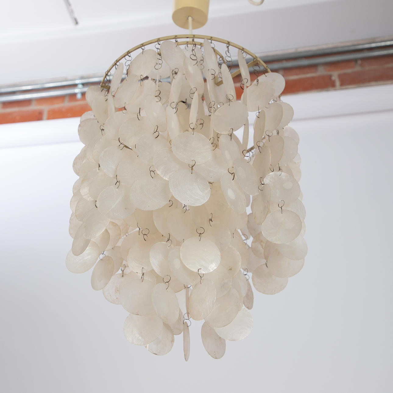 . VERNER PANTON. for Lüber, pendant lamp/ceiling lamp, 'Fun 2 DM ...