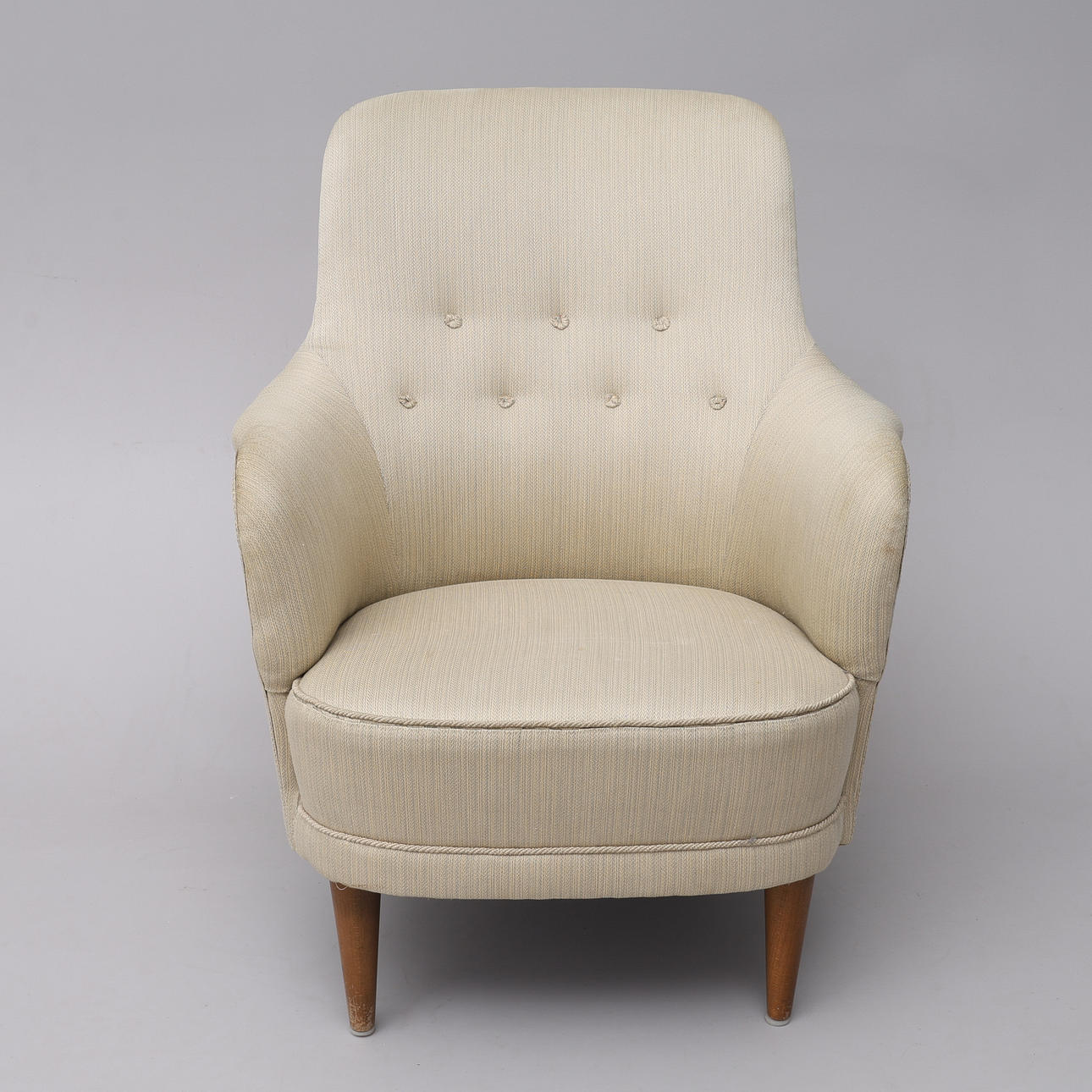 CARL MALMSTEN. FÅTÖLJ, "SAMSAS", 1900-TALETS ANDRA HÄLFT.