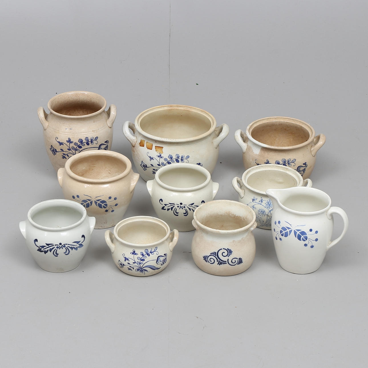 KRUS, 10 st, Göteborg, Gustavsberg, Gefle.