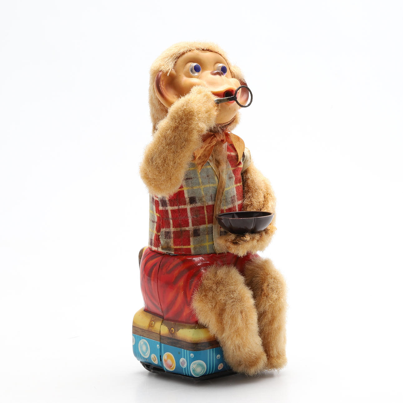 A toy “Bubble Blowing Monkey”, Alps, Japan 1950s. Toys - Toys