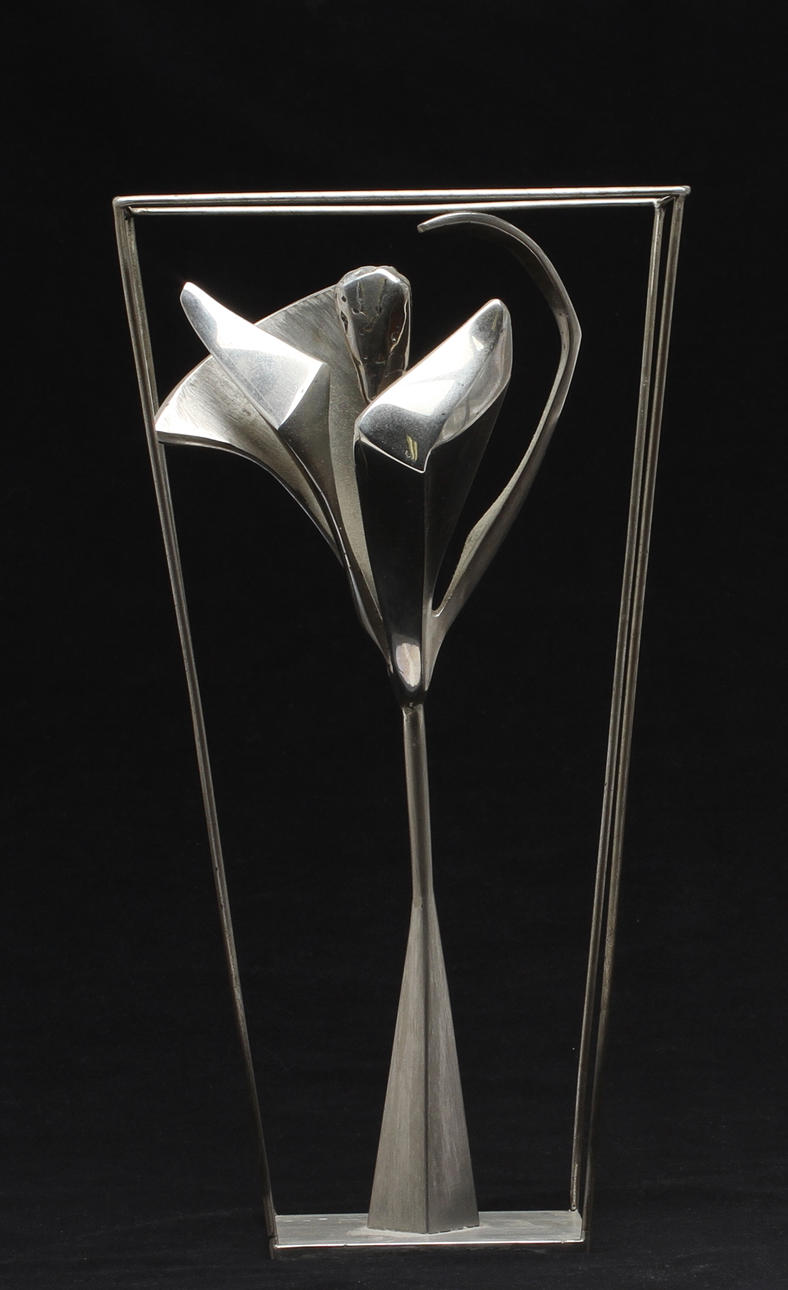 NILS DAHLGREN. Skulptur, stål, monogramsignerad ND samt daterad -77.