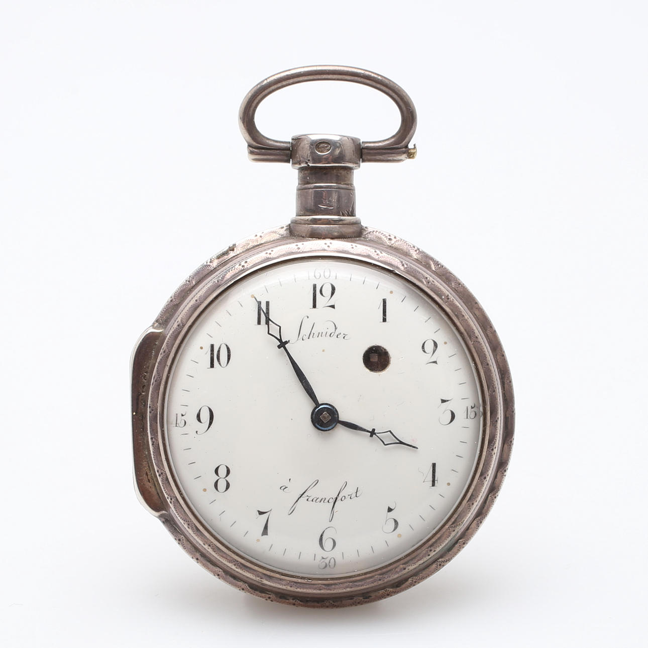 SPINDELUR, silver, 17/1800-tal.