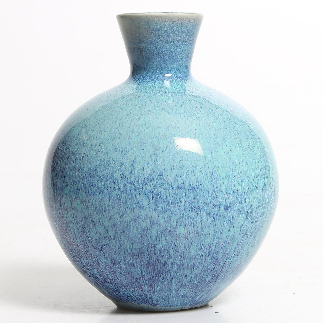 BERNDT FRIBERG. Vas, stengods, unik, Gustavsbergs studio, signerad och daterad 1978.