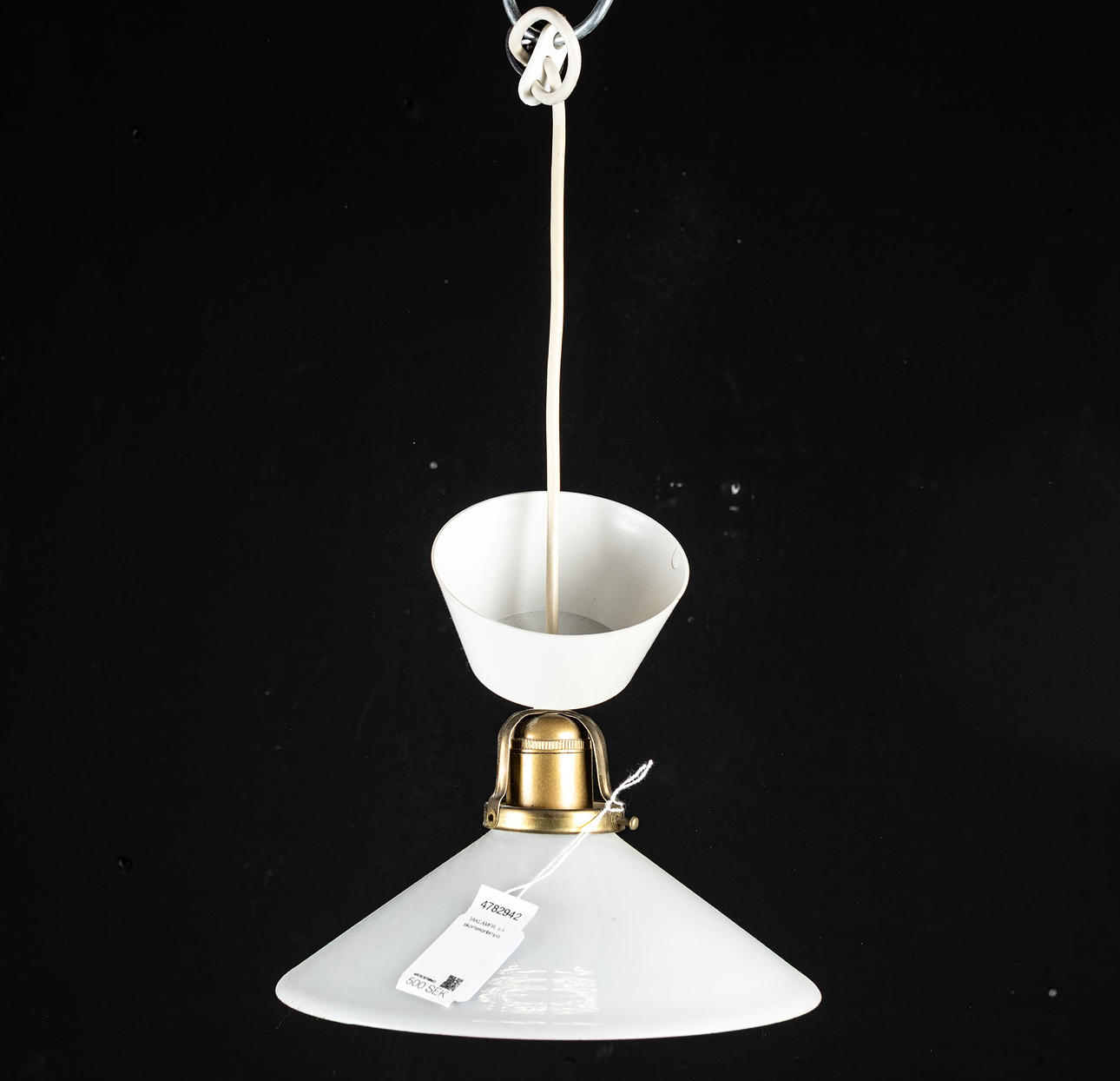 CEILING LAMP, so-called cobbler's lamp.