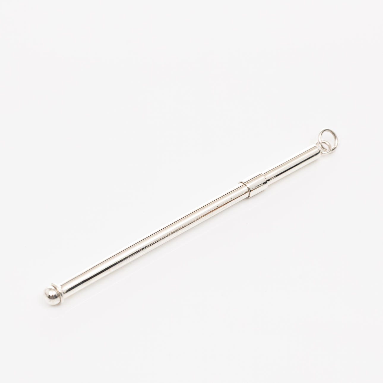 CHAMPAGNE WHISK, sterling silver.