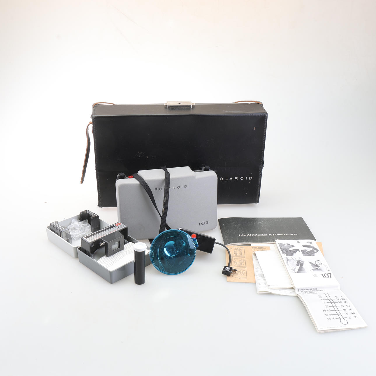 CAMERA, Polaroid Automatic 103 Land Camera. 1960s.