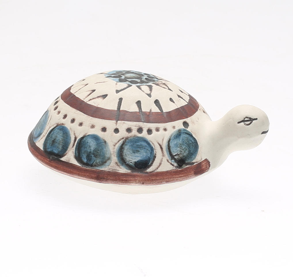 FIGUR, "Sköldpdda", ur serien Lilla Zoo, Lisa Larson, Gustavsberg.