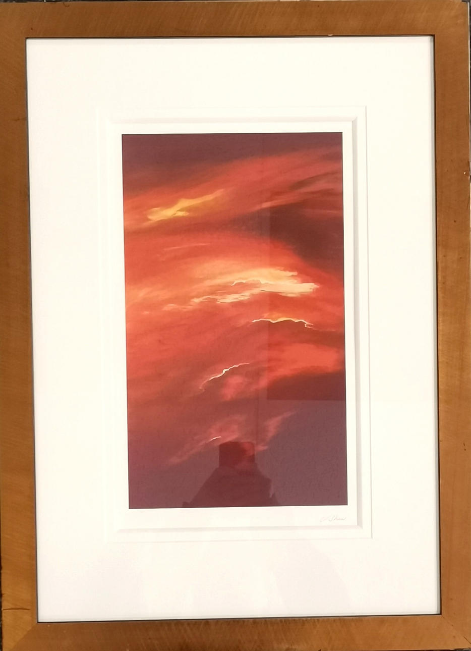 JONATHAN SHAW SIGNED PRINT.