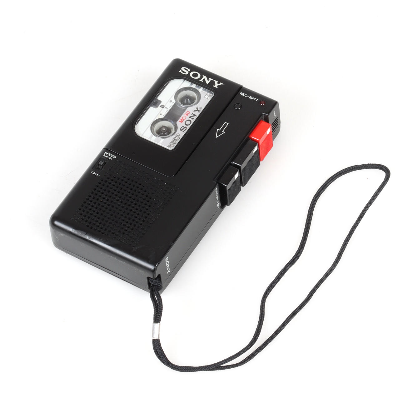 A DICTAPHONE, Sony Microcassette recorder, M-9, 1981.