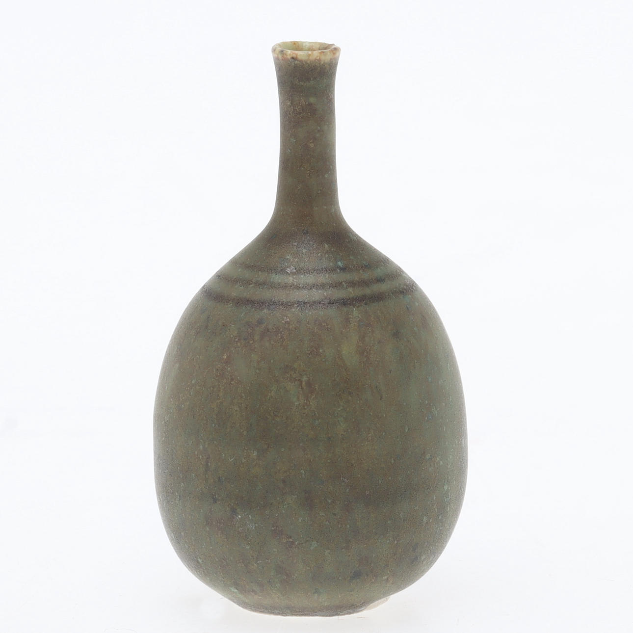 ELSA SÖDERBERG. Miniature vase, stoneware, signed. Ceramics & Porcelain ...