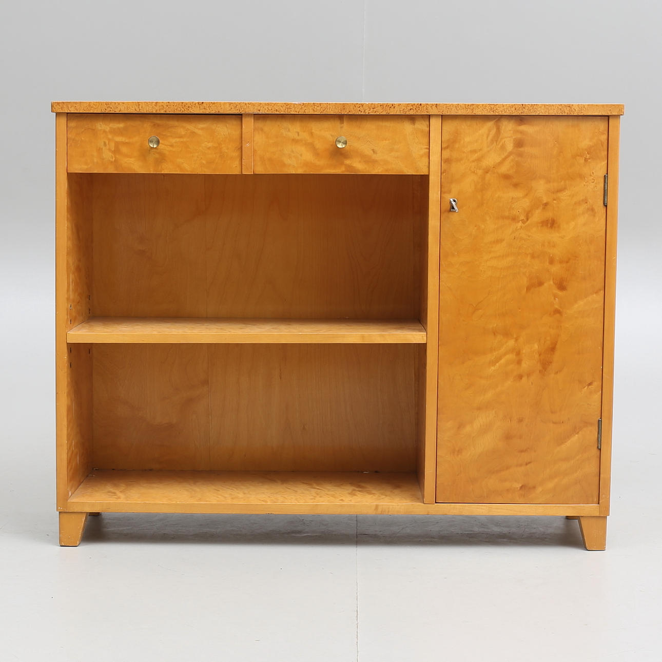 BOKHYLLA, Erik Carlssons Möbelsnickeri, Eriksmåla, 1900-talets mitt.