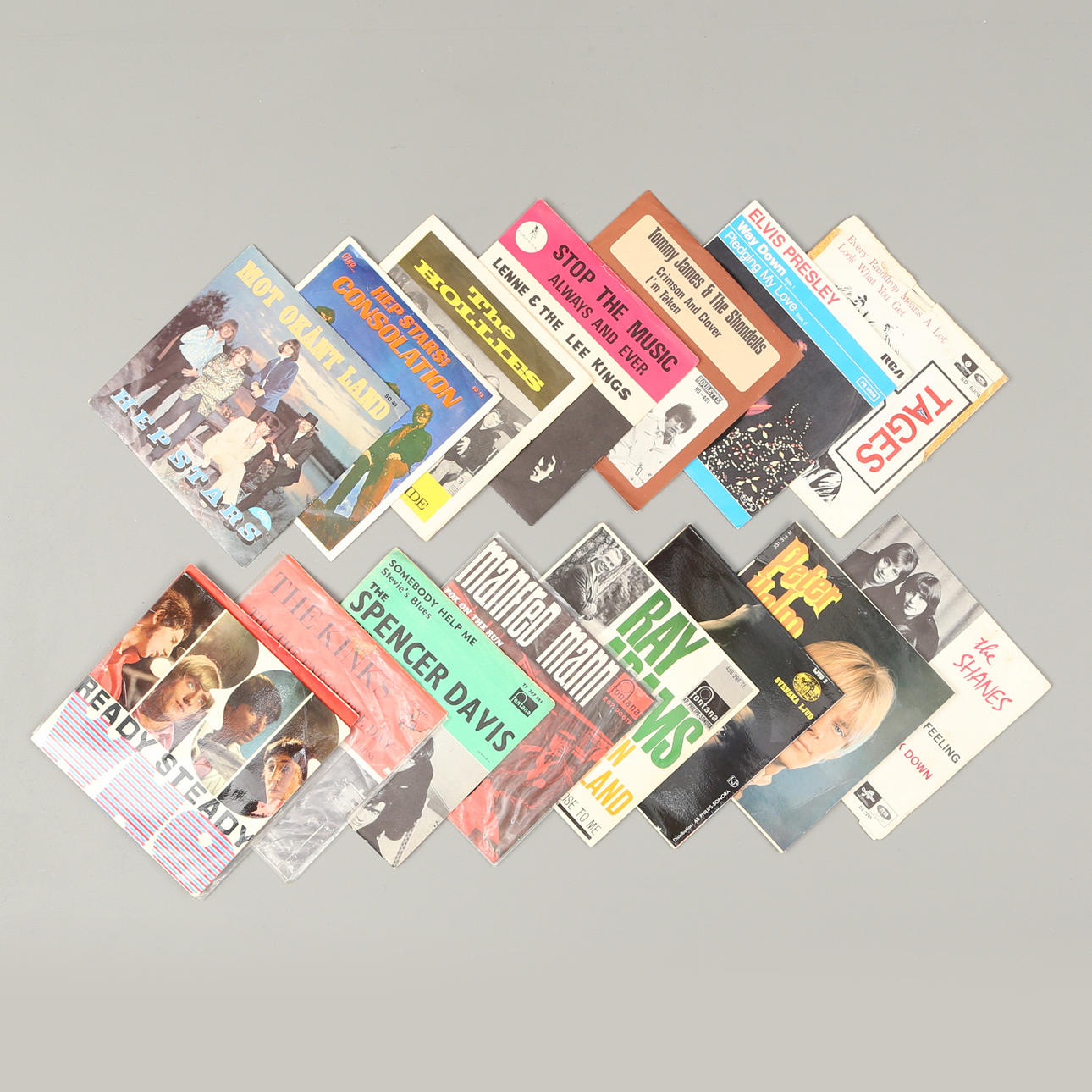 PARTI SINGLAR, 18 st, 1960/70-tal.