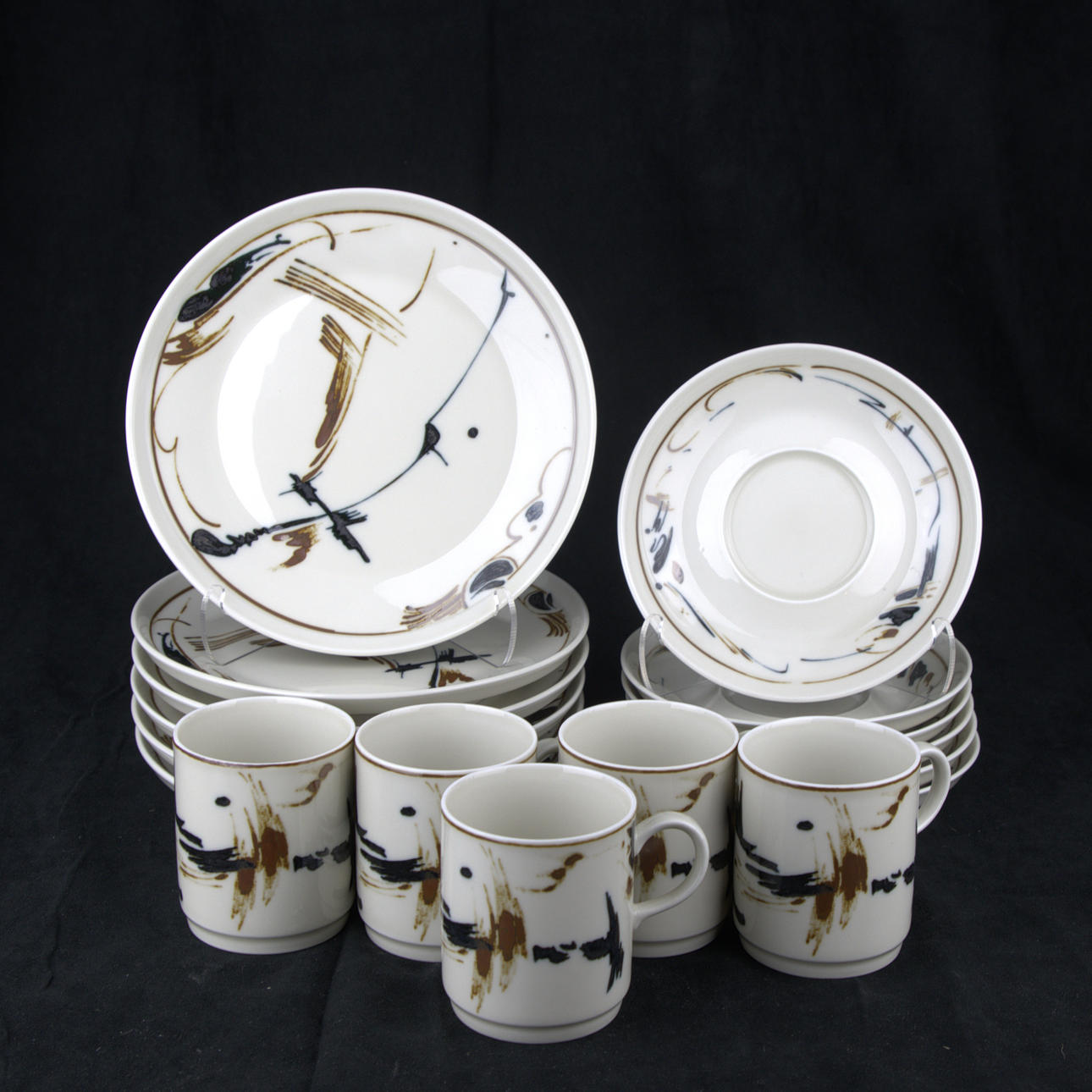 KAFFESÆT, 18 dele, porcelæn, Rörstrand. Keramik & porcelæn - Europæisk ...