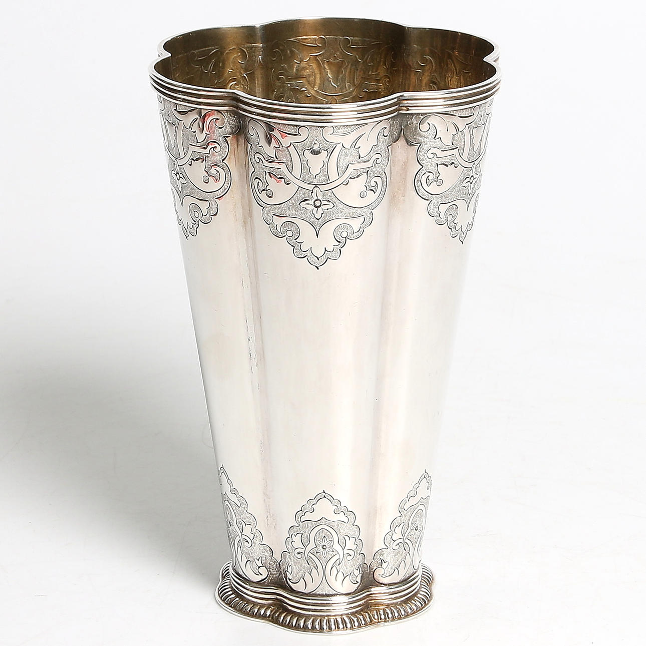 BÄGARE, silver, Tage Göthlin, Tesi, Göteborg, 1900-talets mitt. Vikt 632 gram.