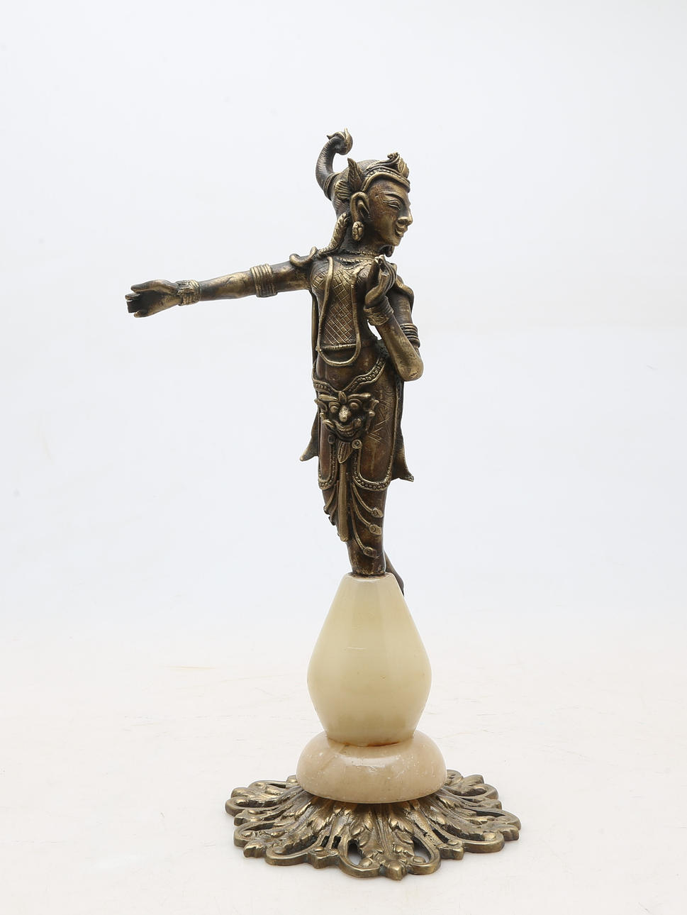 INDIAN SCHOOL, 20TH CENTURY. Dancing Devata.