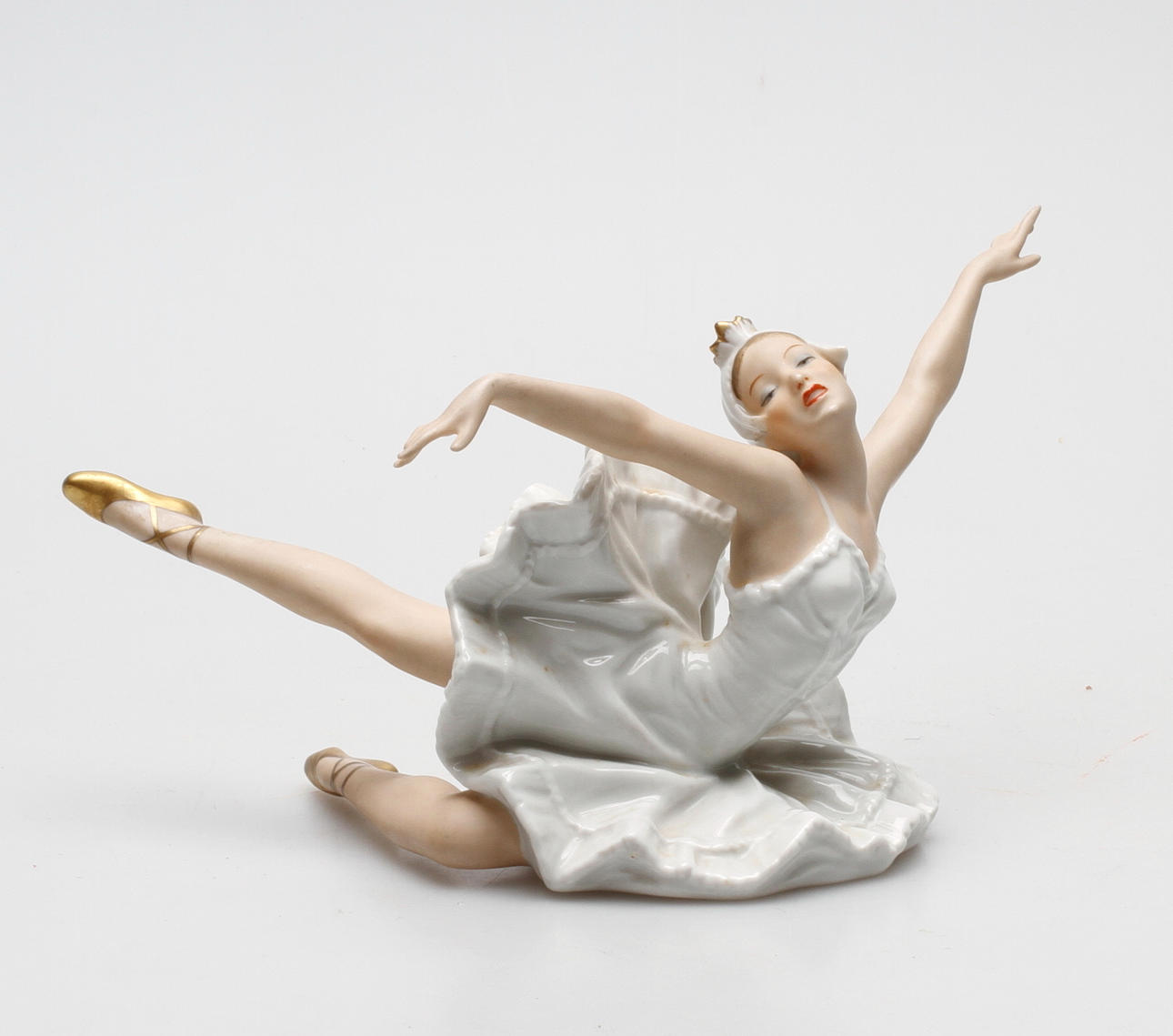 FIGURIN, poslin, Schaubach Kunst, Tyskland, 1900-talets mitt.