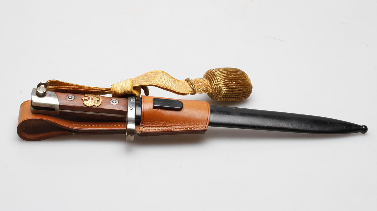 BAJONETT med PROTOPÉ, Österrike, modell 1896.