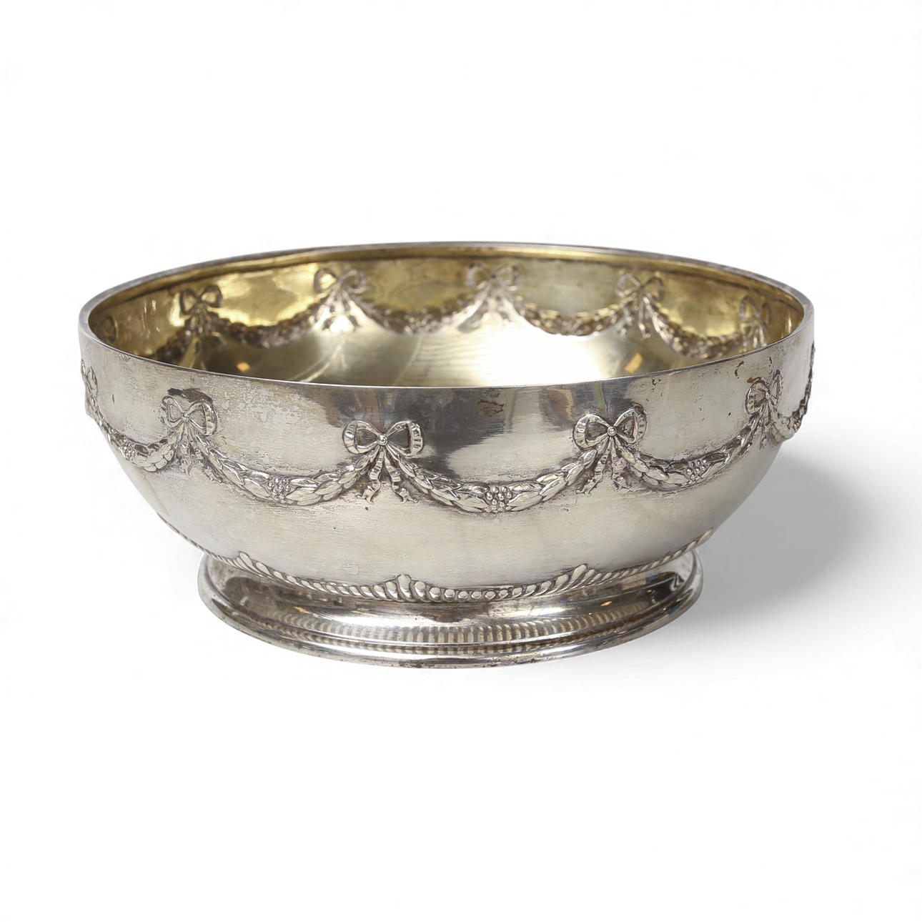 SILVER BOWL, silver, C.G.H. 1905.
