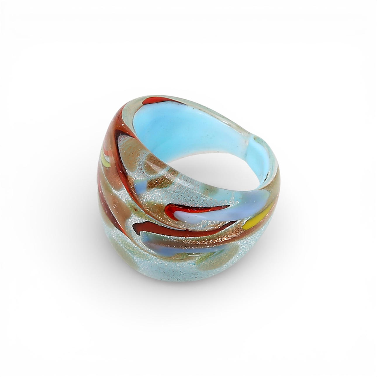 Murano glass ring. Jewellery & Gemstones - Rings - Auctionet