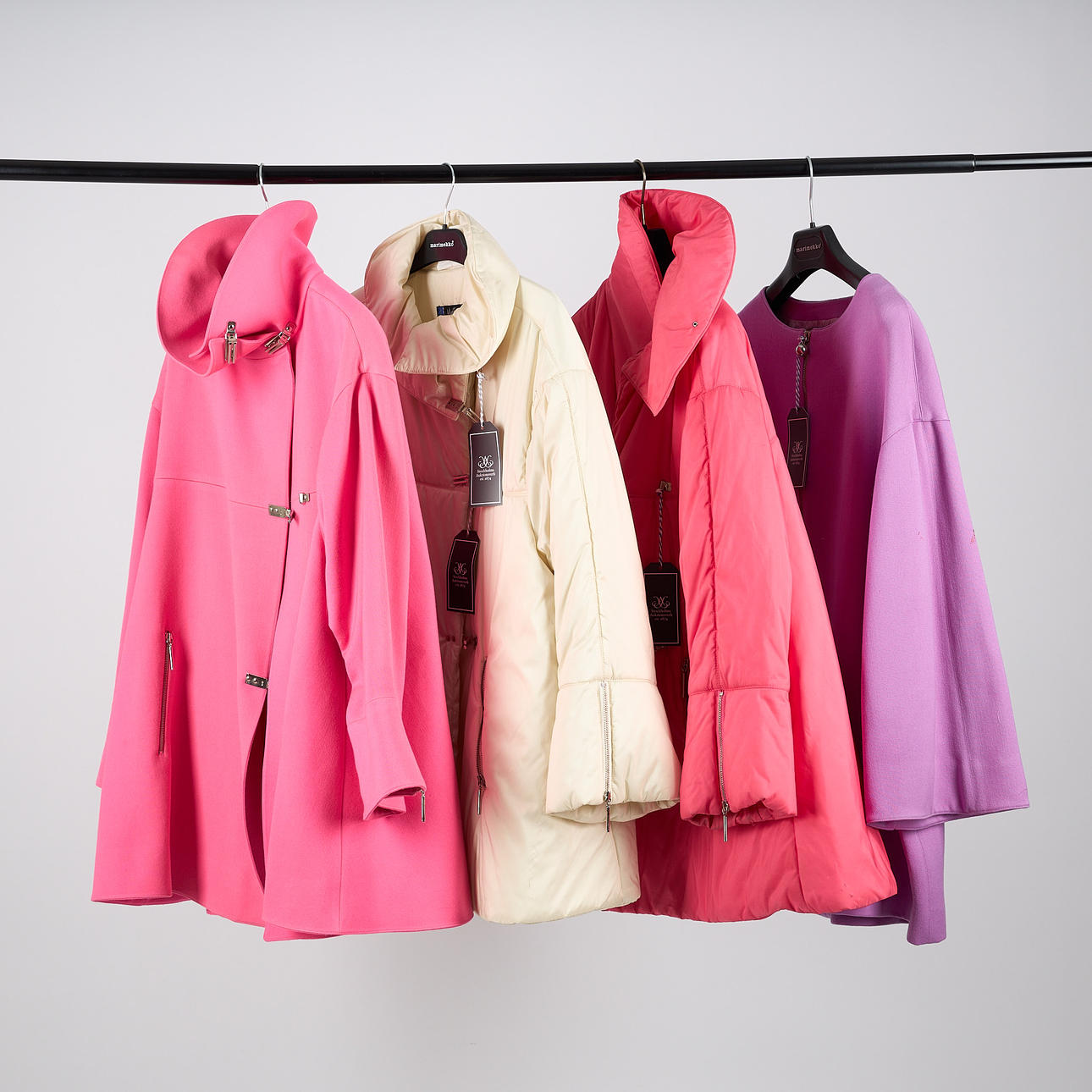 CLAUDE MONTANA, 4 coats.