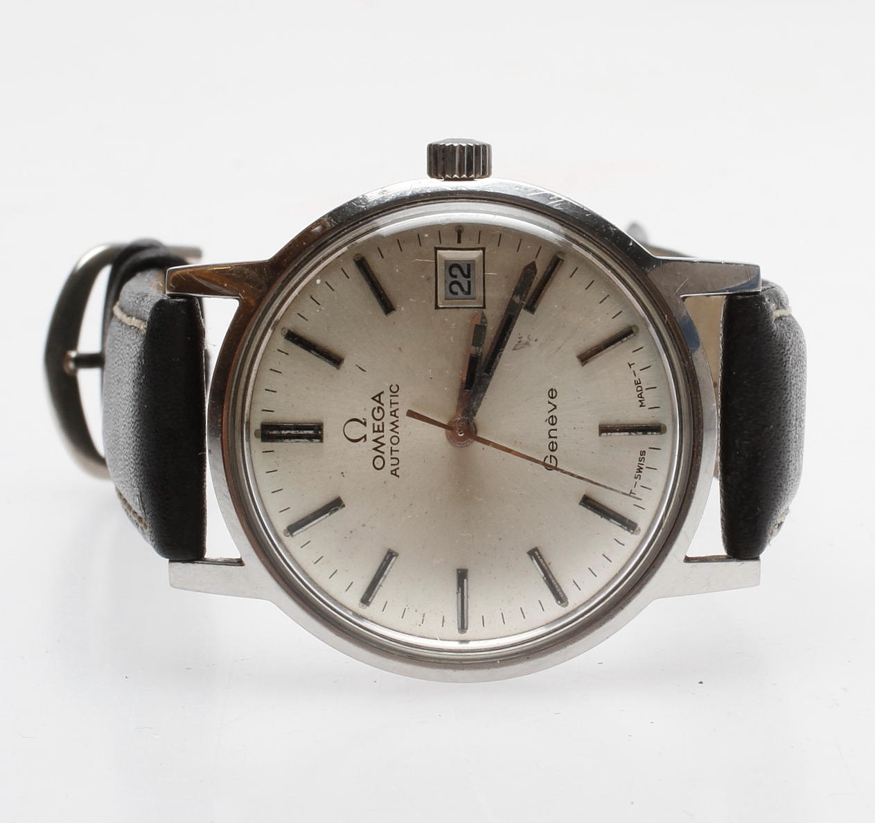 HERRARMBANDSUR, Omega, automatic, Geneve.