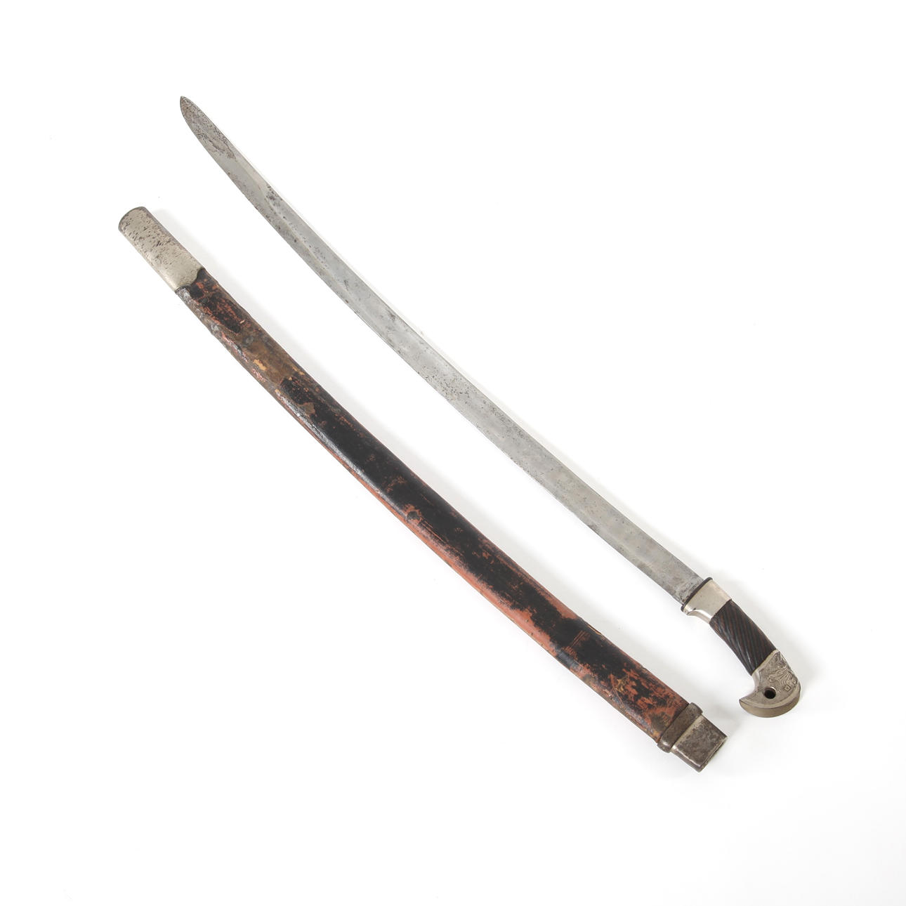 SHASKA WITH BALJA, Russian/Soviet saber, so-called “transitional shaska ...