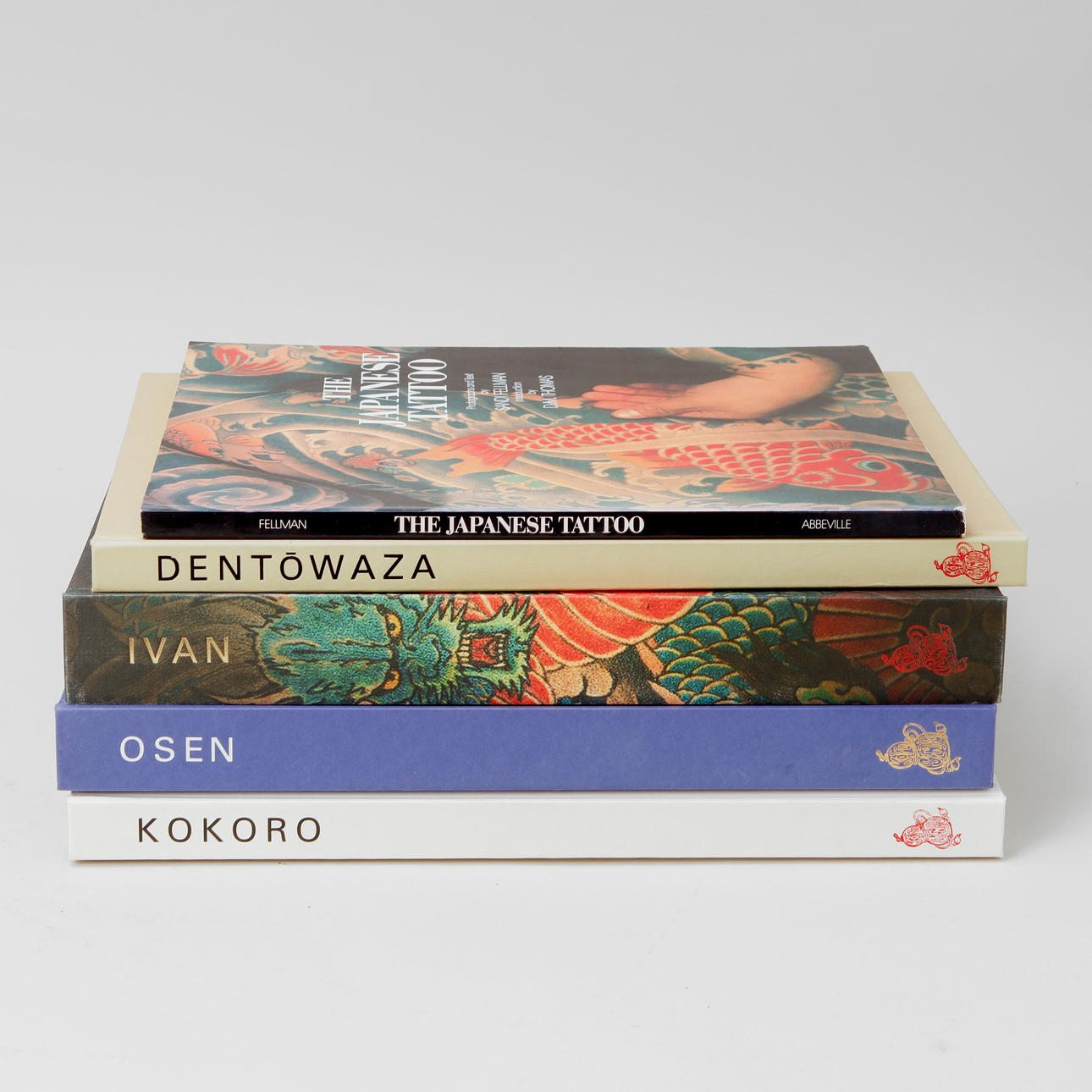 ALEX REINKE & MATTI SEDHOLM. Books, 4, about Japanese tattoos 
