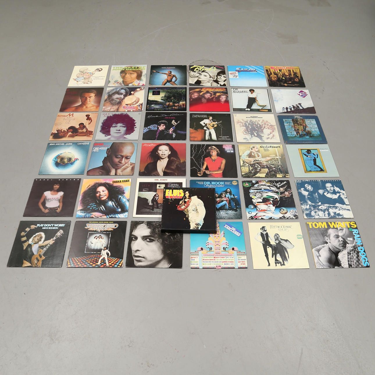 LP Skivor, 36 st, 1970/80-tal, främst USA.