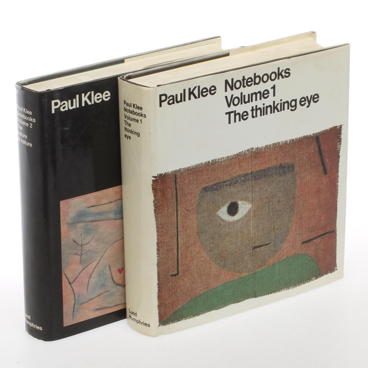 BÖCKER, 2 volymer, "Paul Klee Notebooks" Volume 1 och 2, Jürg Spiller, Lund Humphries, London, 1992.