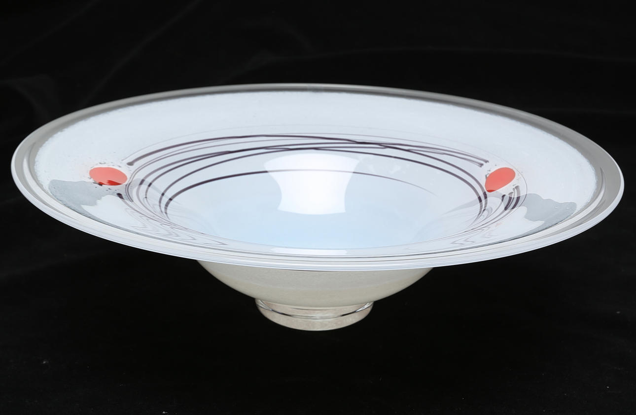 A glass bowl, Johansfors. Glass - Art glass - Auctionet