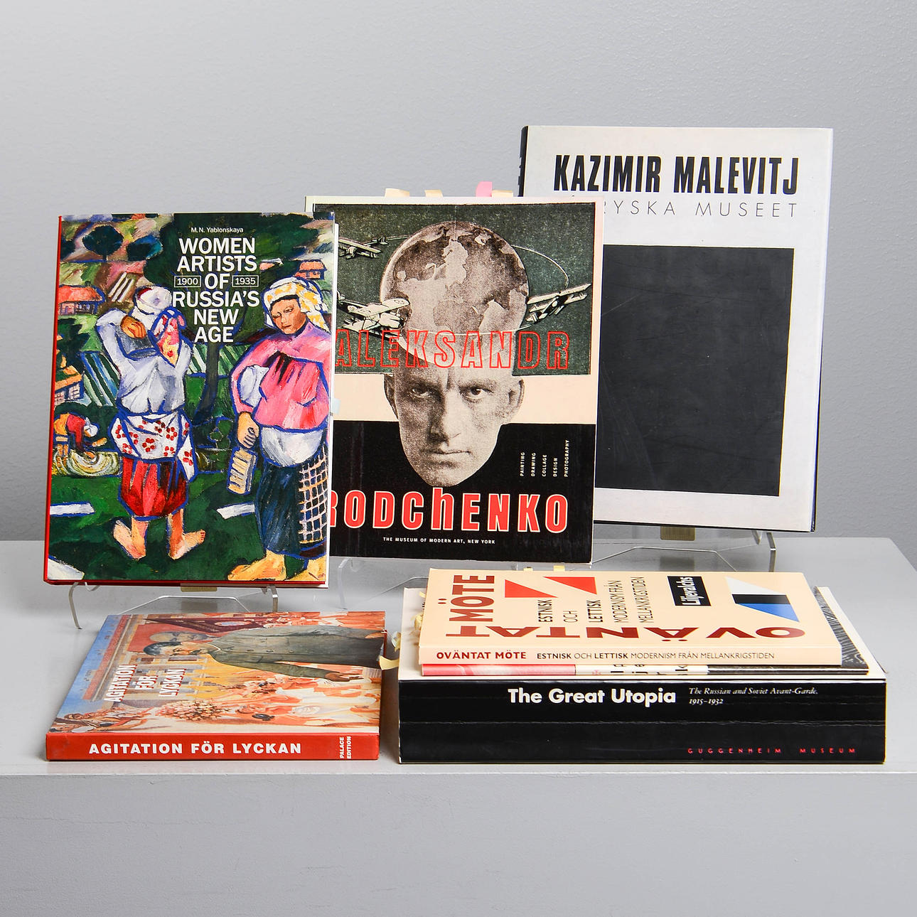 LIBROS DE ARTE, arte soviético, 7 piezas.