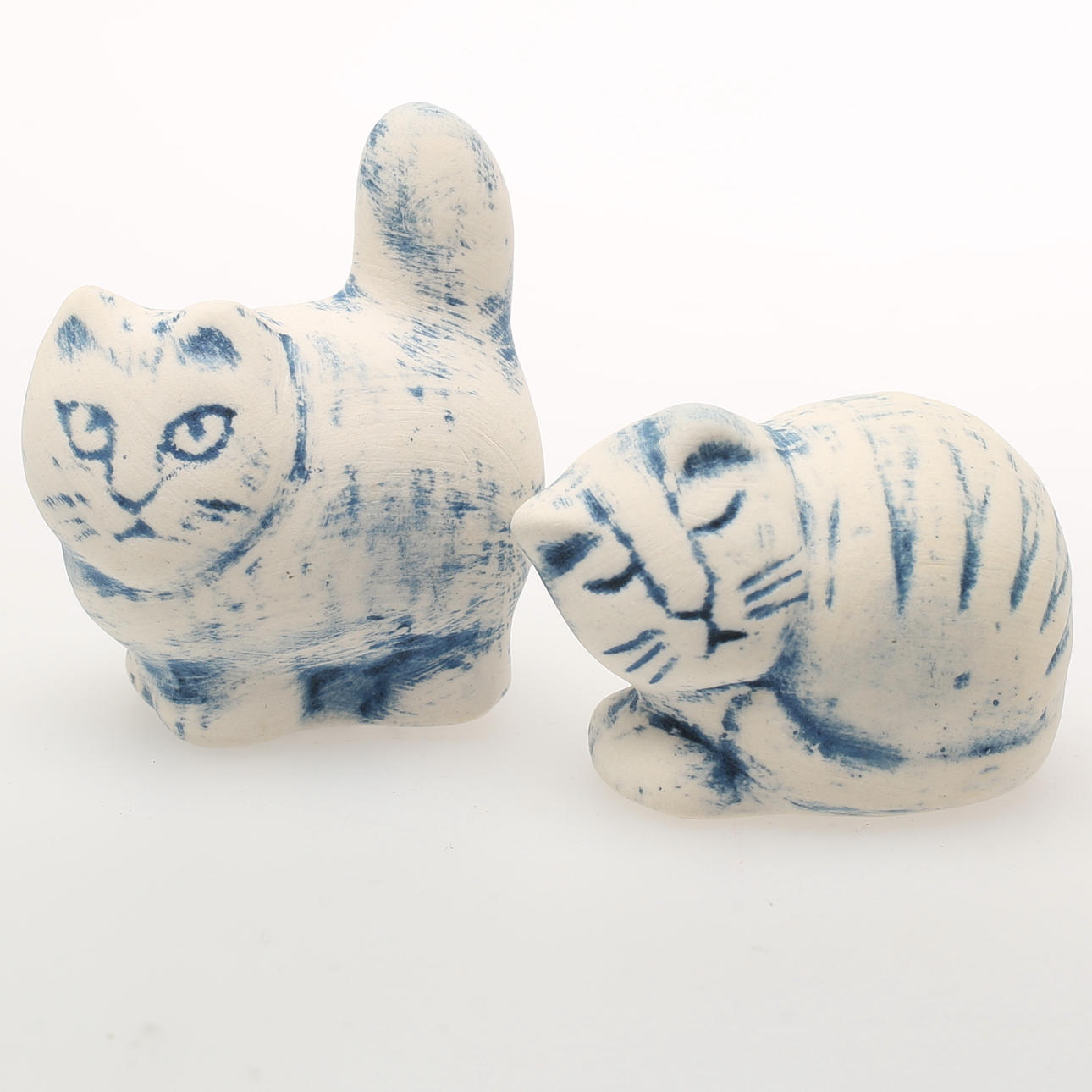 LISA LARSON. Djurfiguriner 2 st. Gustavsberg.