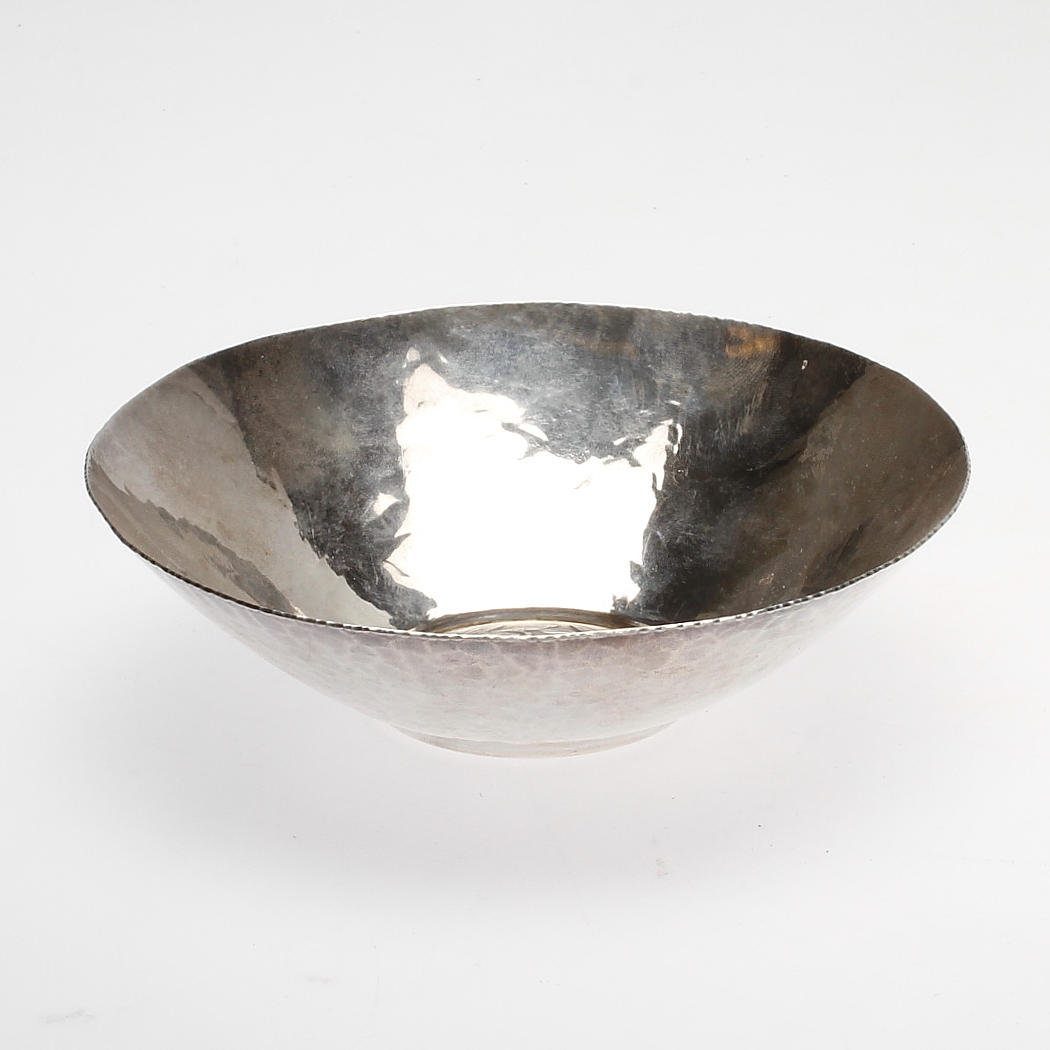 Skål, silver, Claës E. Giertta, vikt ca 138 gram.