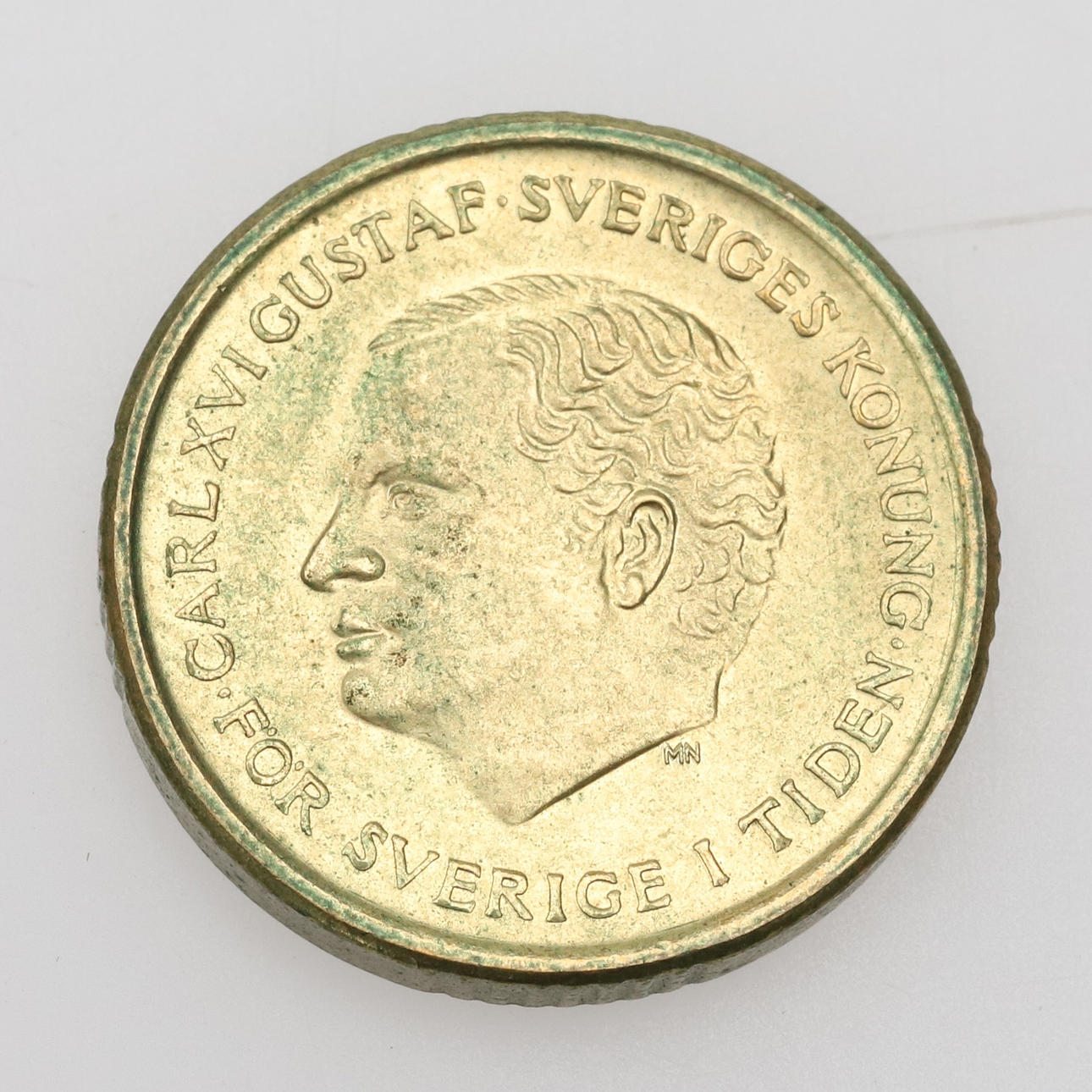 10-krona, misprinted, 1991.