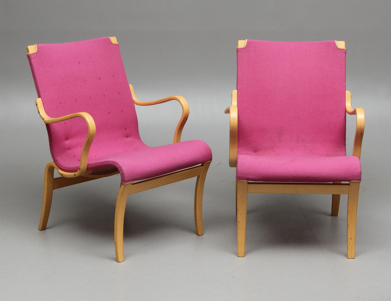 FÅTÖLJER 1 par, "Mina" Bruno Mathsson.