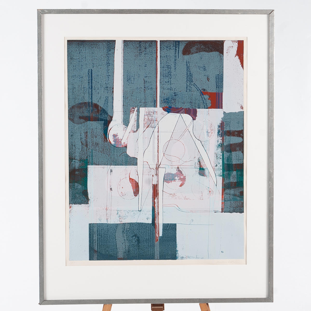 ANDERS ÖSTERLIN. Lithograph, numbered 7/9 and signed.