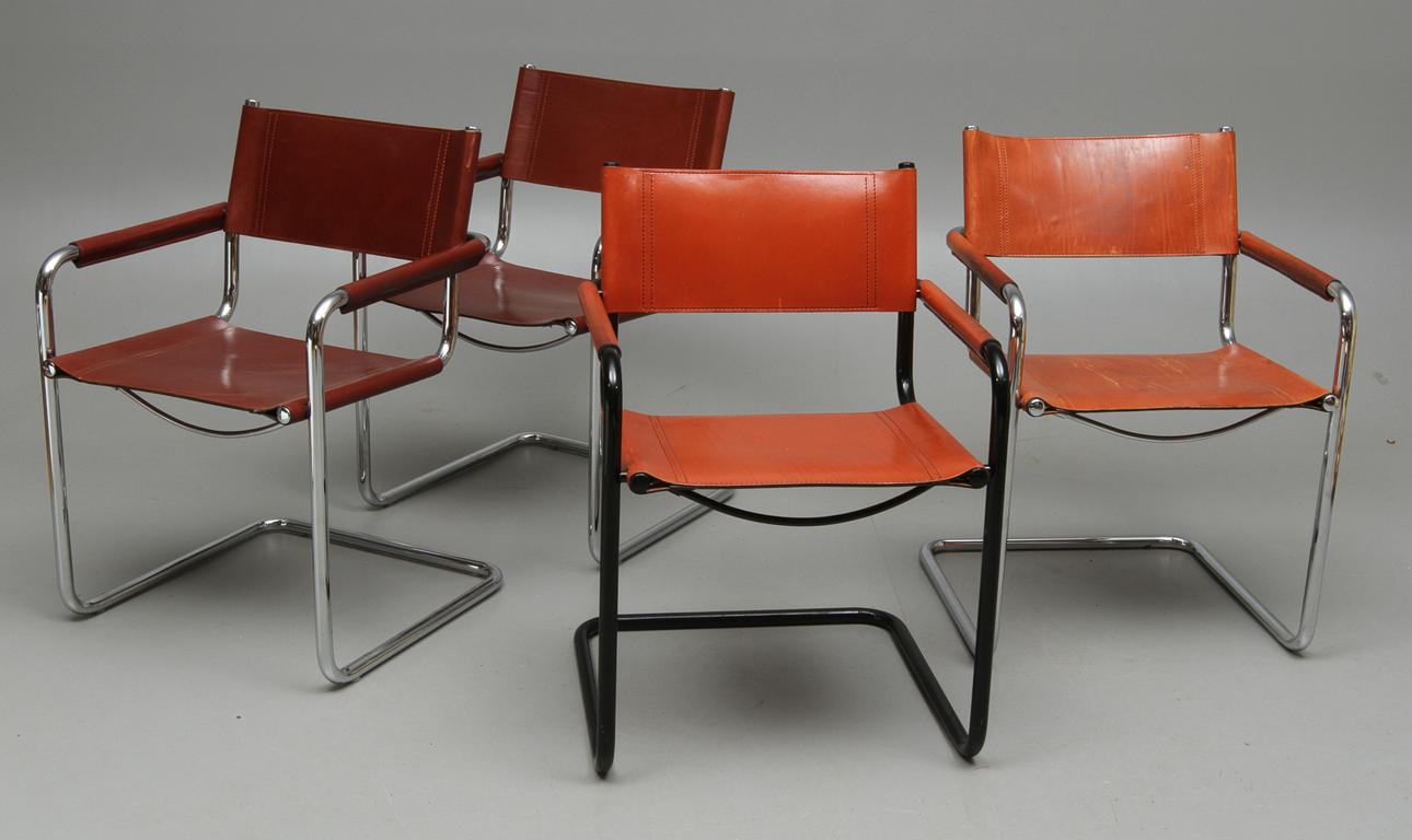 KARMSTOLAR, 2+1+1 st, bland annat Matteograssi, 1900-tal.