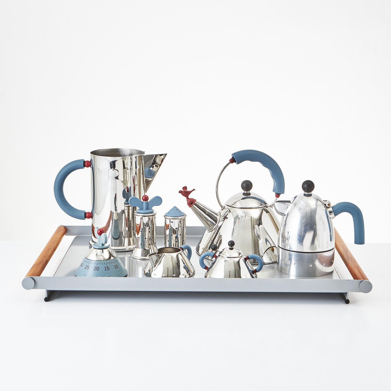 ALESSI, kitchenware, 10 dlr., mostly Michael Graves, Italy.