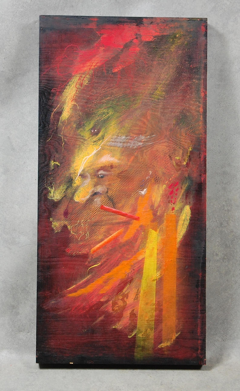 SEE EGNELL. 1946-2005, olja på pannå.