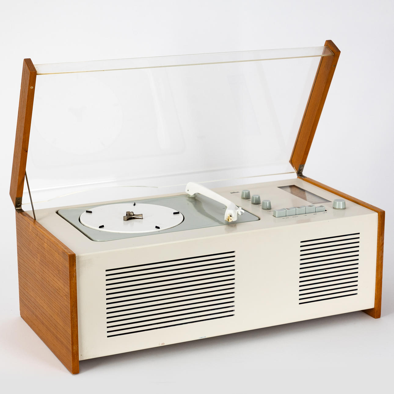 DIETER RAMS. Hans Gugelot, music system 'Snow White Coffin' SK5