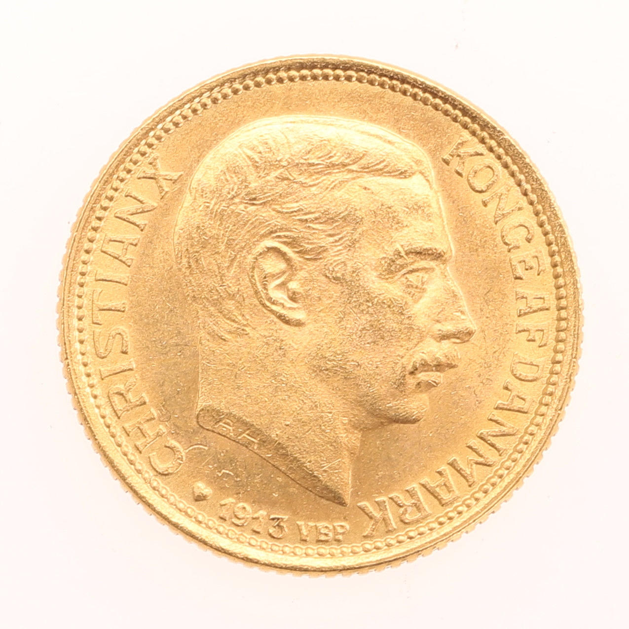 GOLD COIN, 10 kr, Christian X 1913, Denmark. Coins, Medals & Stamps - Coins  & Banknotes - Auctionet