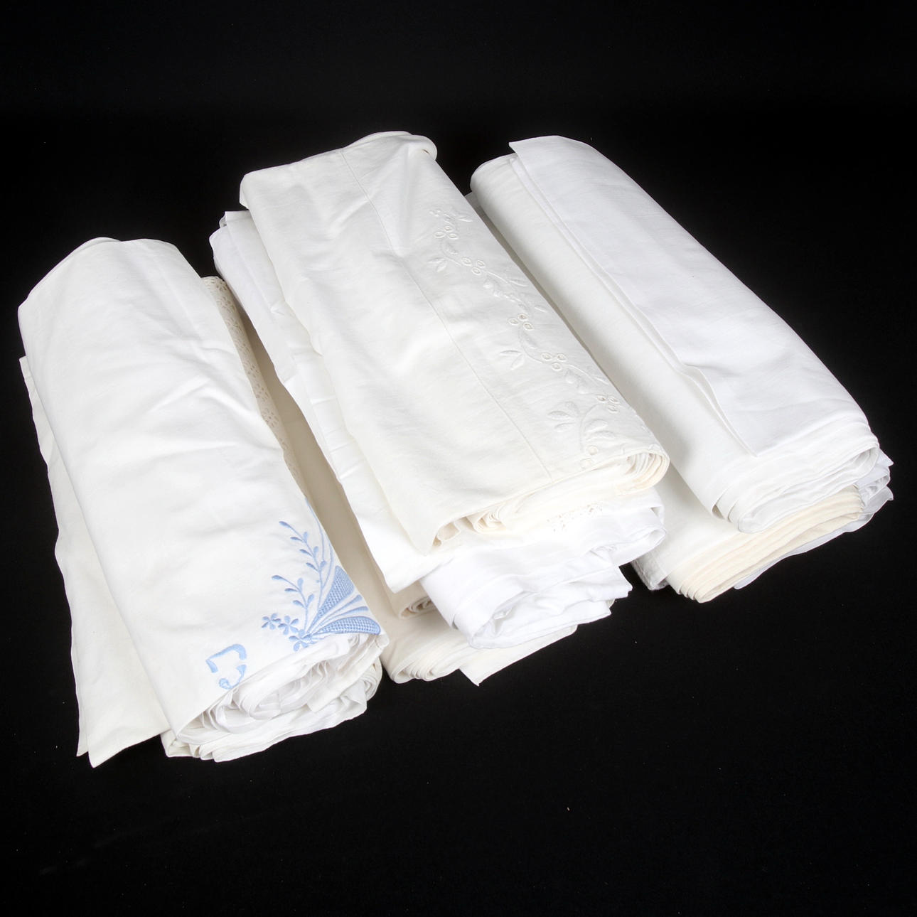 LAKAN, 9 st, bomull, 1900-talets mitt.